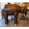 Bar éléphant en cuir, XXème siècle | Biron Bar éléphant en cuir, XXème siècle