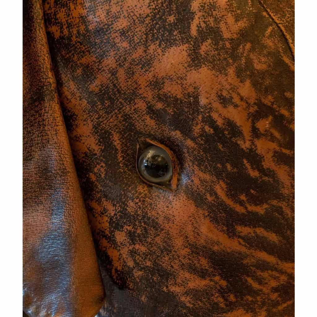 Bar éléphant en cuir, XXème siècle | Biron Bar éléphant en cuir, XXème siècle