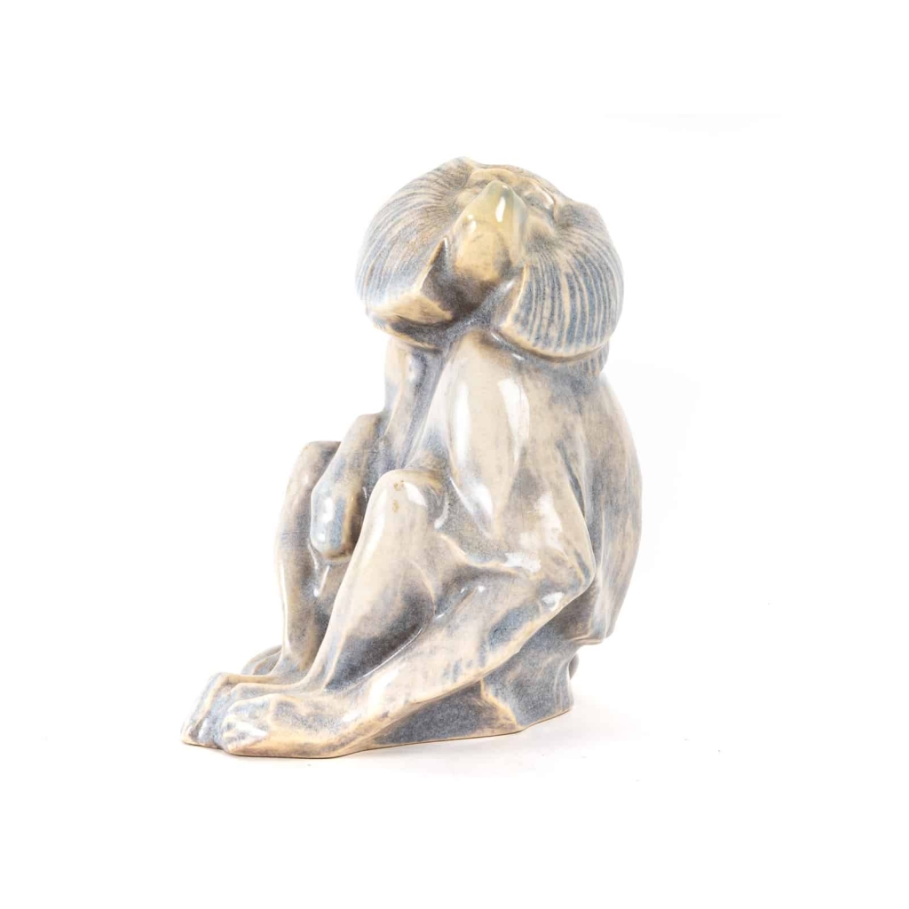 Babouin par Georges Lucien Guyot (1885- 1973) et Manufacture de Sèvres | Biron Babouin par Georges Lucien Guyot (1885- 1973) et Manufacture de Sèvres