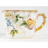  » Tartineur « fleuri en porcelaine de Paris, XIXème siècle | Biron " Tartineur "fleuri en porcelaine de Paris, XIXème siècle