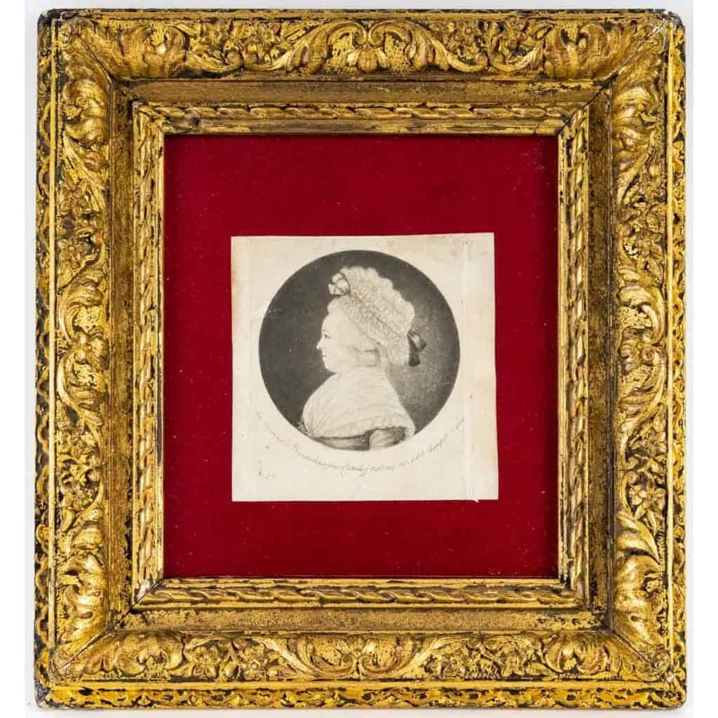 Petit portrait, début du XIXème siècle | Biron |||||||
