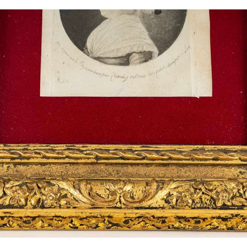 Petit portrait, début du XIXème siècle | Biron Petit portrait, début du XIXème siècle