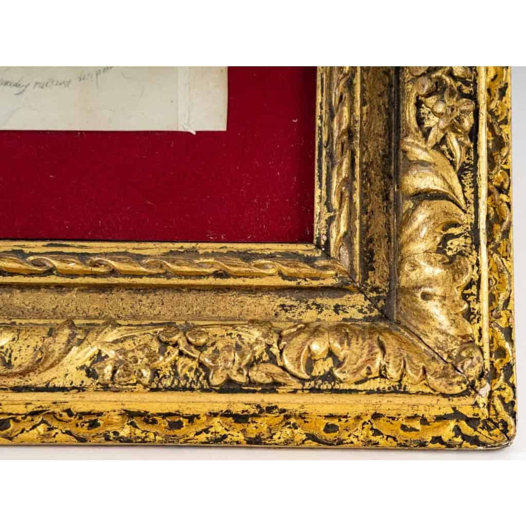 Petit portrait, début du XIXème siècle | Biron Petit portrait, début du XIXème siècle