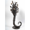 Sculpture hippocampe en acier, XXème siècle | Biron Sculpture hippocampe en acier, XXème siècle