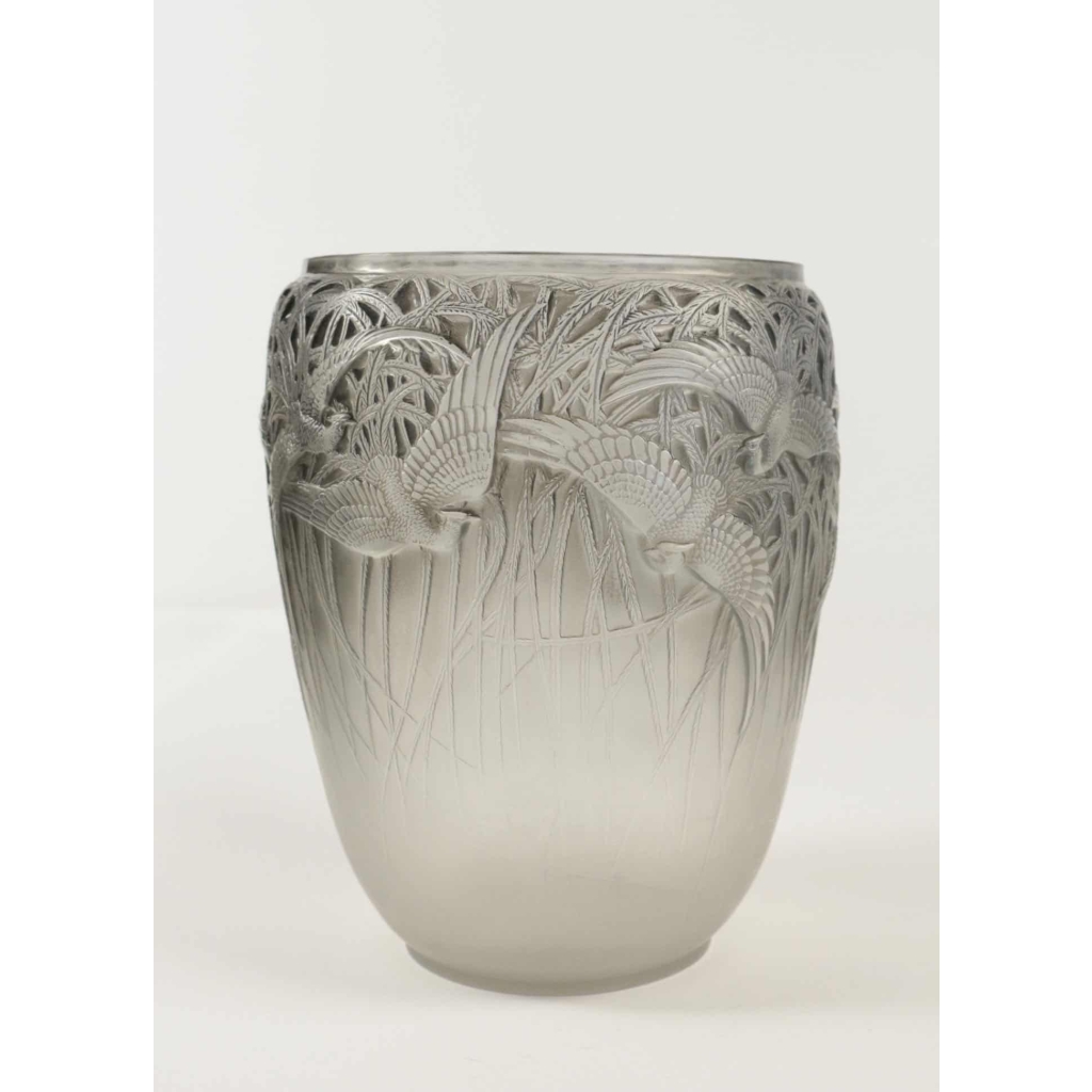 René Lalique : Vase « Aigrettes » – 1931 | Biron René Lalique : Vase « Aigrettes » - 1931