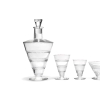 LALIQUE France : Service de Verres « VOUVRAY » 1932 | Biron LALIQUE France : Service de Verres « VOUVRAY » 1932