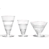 LALIQUE France : Service de Verres « VOUVRAY » 1932 | Biron LALIQUE France : Service de Verres « VOUVRAY » 1932