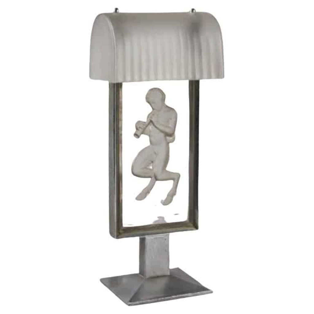 René LALIQUE : Lampe « Pan » – 1931 | Biron René LALIQUE : Lampe « Pan » - 1931