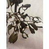 1900′ Lustre Boule de Gui en Bronze Art Nouveau a 3 Ampoules ∅ 44 cm H 37 cm Douilles En Forme De Tulipes | Biron 1900′ Lustre Boule de Gui en Bronze Art Nouveau a 3 Ampoules ∅ 44 cm H 37 cm Douilles En Forme De Tulipes
