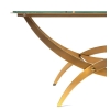 1970 Table Basse en Bronze Maison Roche | Biron 1970 Table Basse en Bronze Maison Roche