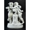 Sculpture biscuit « Amours aux fleurs » | Biron Sculpture biscuit "Amours aux fleurs"