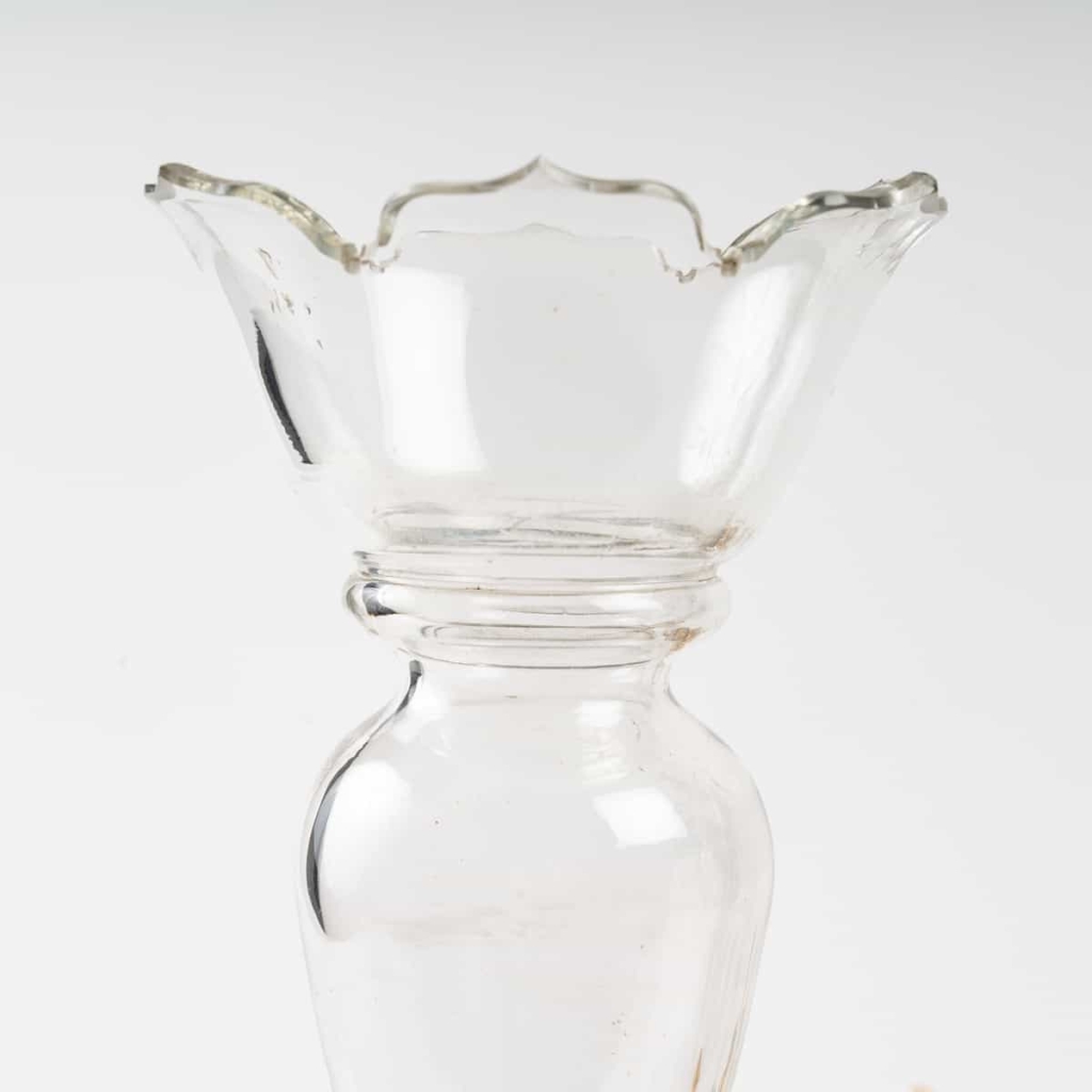 Une paire de coupe en cristal et bronze doré fin XIXème siècle | Biron Une paire de coupe en cristal et bronze doré fin XIXème siècle