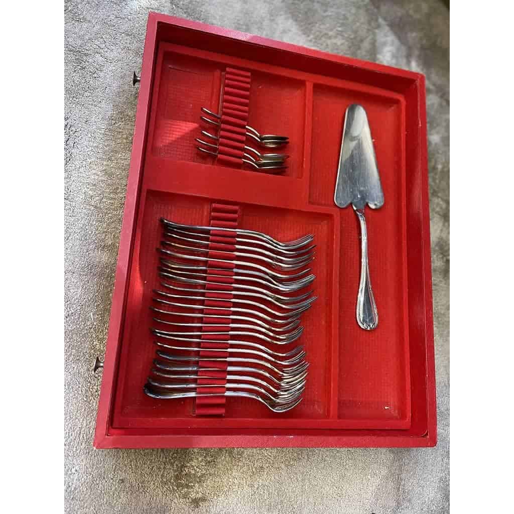Ménagère Christofle modèle » Rubans « | Biron Ménagère Christofle modèle " Rubans "