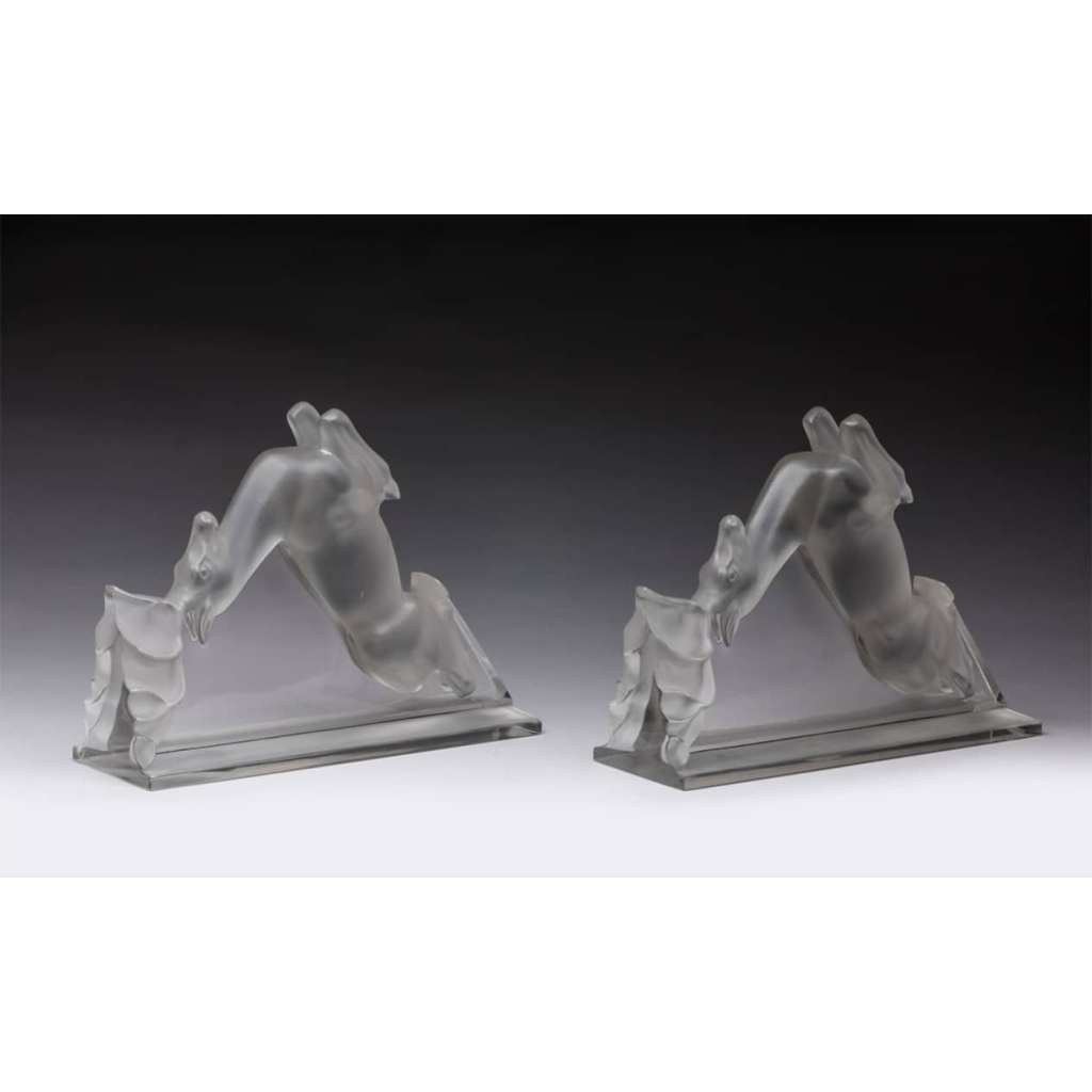 Lalique France : Console cerf