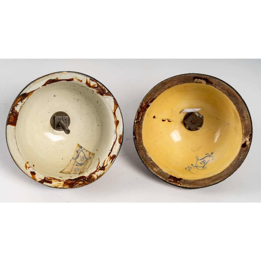 Paire de vases en porcelaine de Sèvres, XIXème siècle | Biron Paire de vases en porcelaine de Sèvres, XIXème siècle
