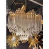 1970′ Lustre Venini 88 Cristaux Murano Aux 8 Satellites | Biron 1970′ Lustre Venini 88 Cristaux Murano Aux 8 Satellites