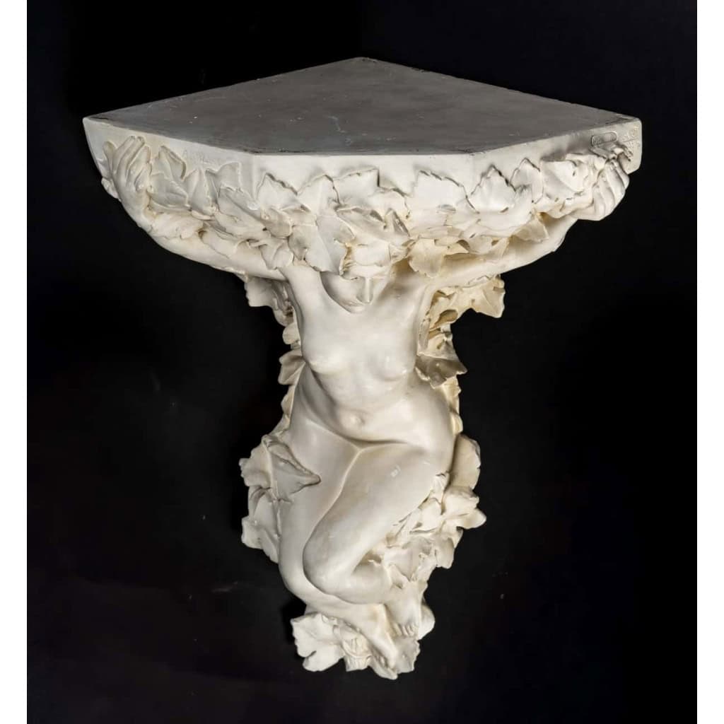 Paire de console par Anatole Jean Guillot (1865 -1911) et Manufacture de Sèvres | Biron Paire de console par Anatole Jean Guillot (1865 -1911) et Manufacture de Sèvres