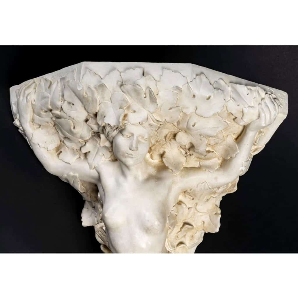Paire de console par Anatole Jean Guillot (1865 -1911) et Manufacture de Sèvres | Biron Paire de console par Anatole Jean Guillot (1865 -1911) et Manufacture de Sèvres