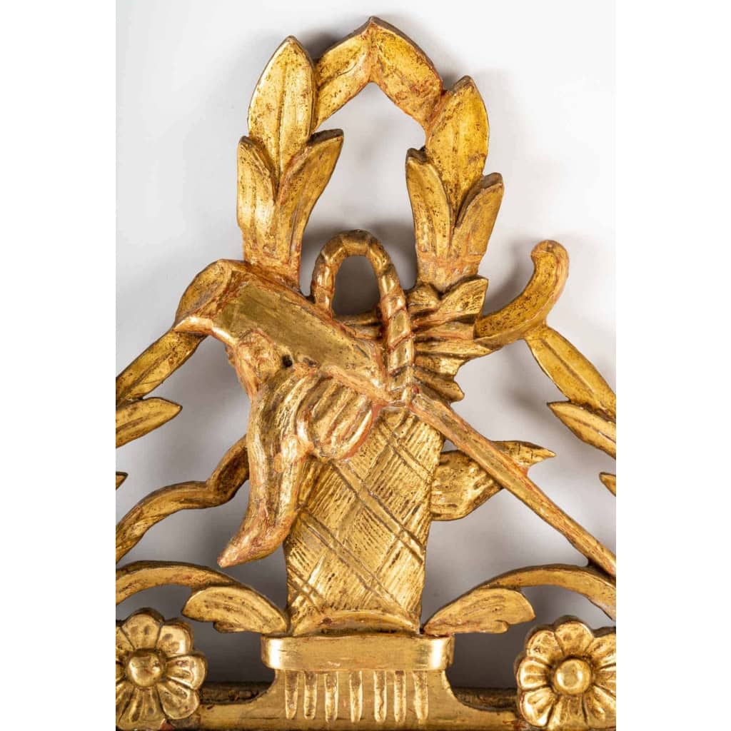 Miroir ancien style Louis XVI | Biron Miroir ancien style Louis XVI