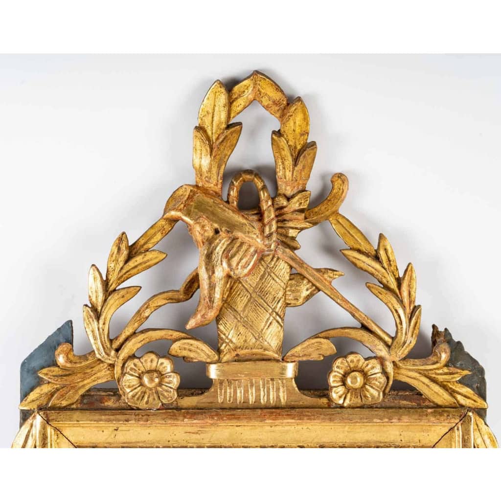 Miroir ancien style Louis XVI | Biron Miroir ancien style Louis XVI