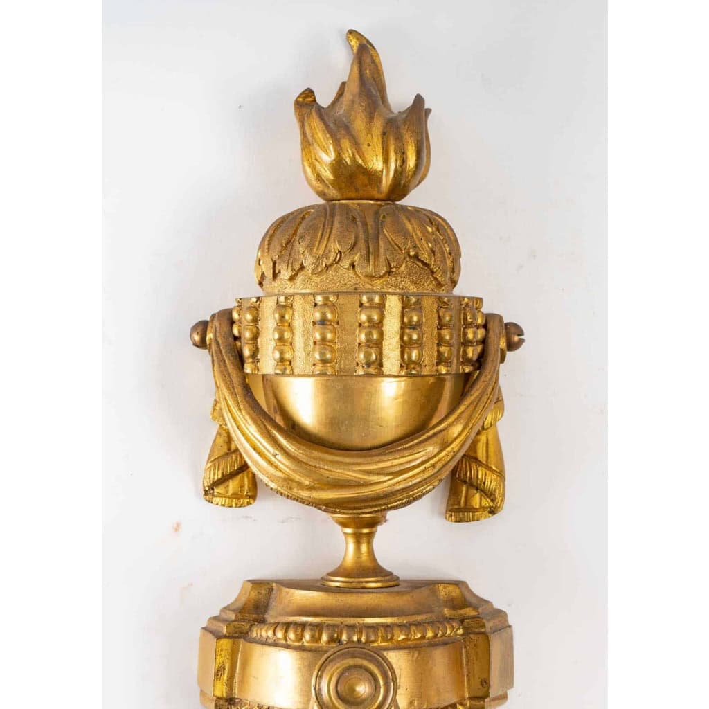 Appliques en bronze doré, XIXème siècle | Biron Appliques en bronze doré, XIXème siècle