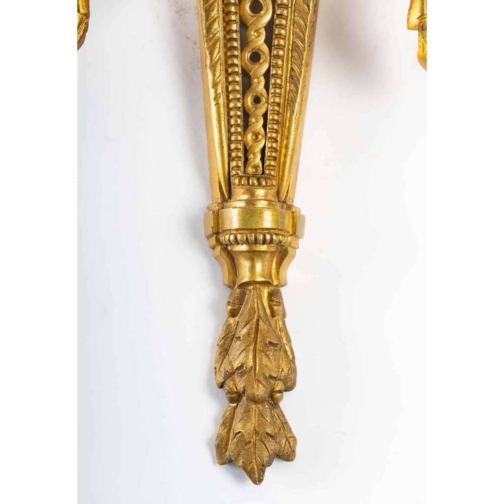 Appliques en bronze doré, XIXème siècle | Biron Appliques en bronze doré, XIXème siècle