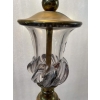 1950/70 Lampadaires Similaires Cristal Et Laiton Saint Louis | Biron 1950/70 Lampadaires Similaires Cristal Et Laiton Saint Louis