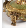 Vase en bronze en forme de coupe évasée sur piédouche de Bellanger, circa 1900 | Biron Vase en bronze en forme de coupe évasée sur piédouche de Bellanger, circa 1900