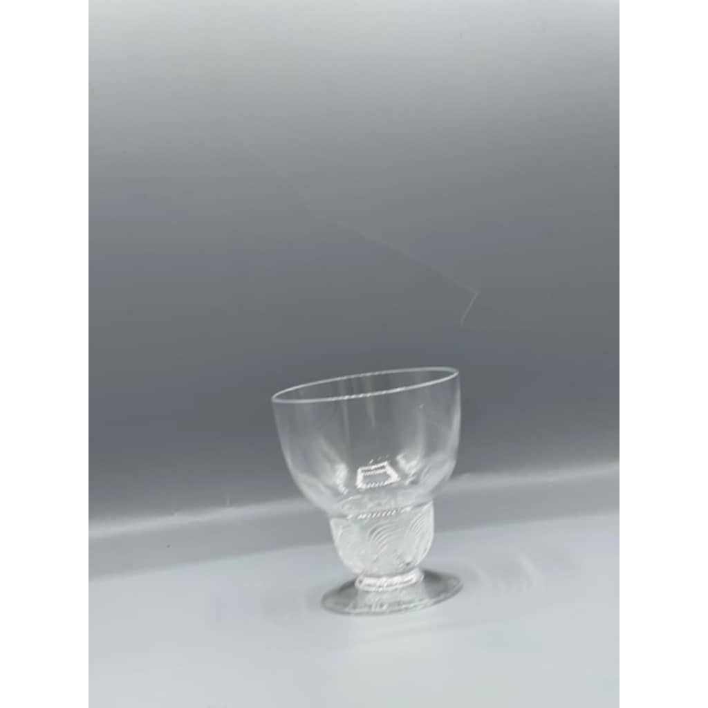 René Lalique : Série de 5 verres « Padoue » 1930 5 René Lalique : Série de 5 verres « Padoue » 1930 5