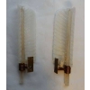 1950/70 Paire D’Appliques Style BAROVIER & TOSO Ou Véronèse Pour Arbus en Cristal de Murano 55 x 15 cm | Biron 1950/70 Paire D’Appliques Style BAROVIER & TOSO Ou Véronèse Pour Arbus en Cristal de Murano 55 x 15 cm