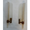 1950/70 Paire D’Appliques Style BAROVIER & TOSO Ou Véronèse Pour Arbus en Cristal de Murano 55 x 15 cm | Biron 1950/70 Paire D’Appliques Style BAROVIER & TOSO Ou Véronèse Pour Arbus en Cristal de Murano 55 x 15 cm