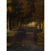 Paysage à l'antique. Attribué à Jean-Victor Bertin 1767-1842