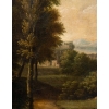 Paysage à l'antique. Attribué à Jean-Victor Bertin 1767-1842