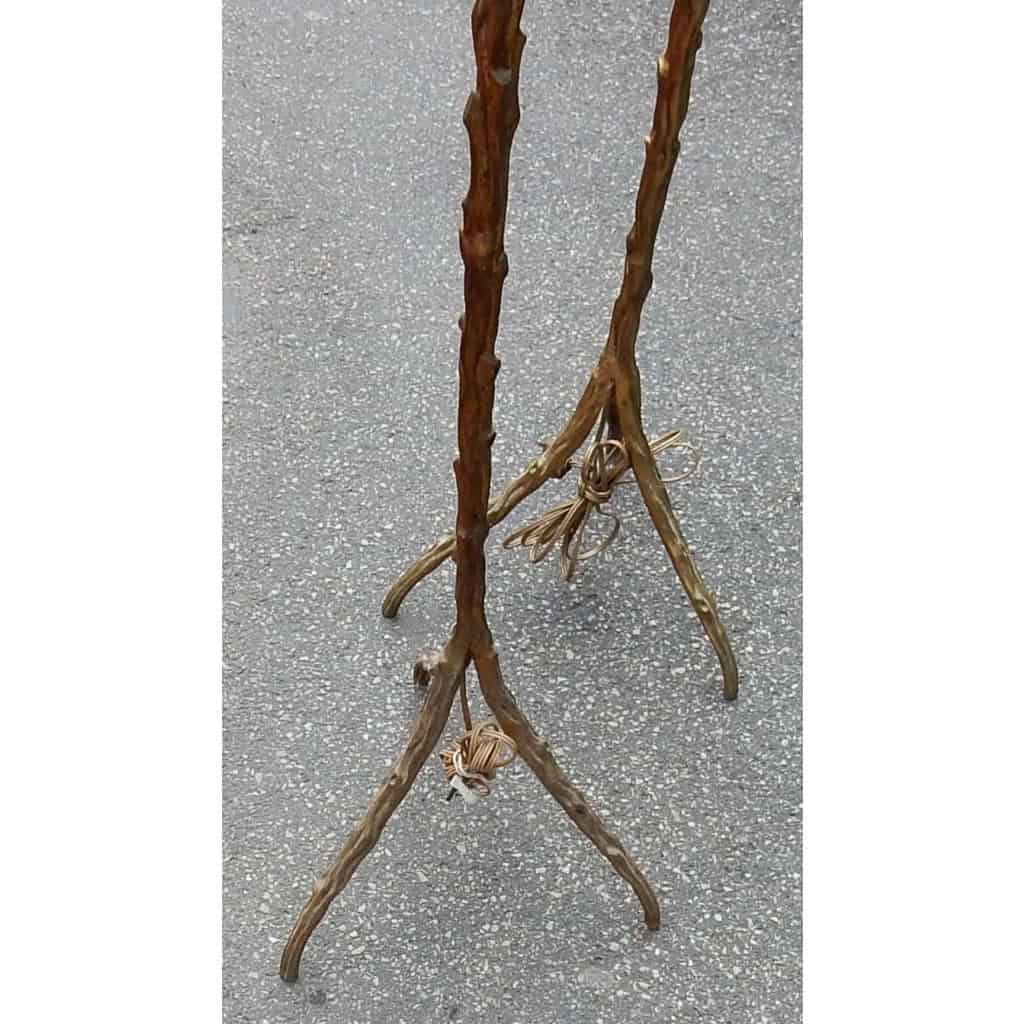 1970′ Paire De Lampadaires Aux Branchages Bronze Patiné DLG Agostini Hauteur 140 cm Diamètre 40 cm | Biron 1970′ Paire De Lampadaires Aux Branchages Bronze Patiné DLG Agostini Hauteur 140 cm Diamètre 40 cm
