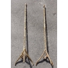 1970′ Paire De Lampadaires Aux Branchages Bronze Patiné DLG Agostini Hauteur 140 cm Diamètre 40 cm | Biron 1970′ Paire De Lampadaires Aux Branchages Bronze Patiné DLG Agostini Hauteur 140 cm Diamètre 40 cm