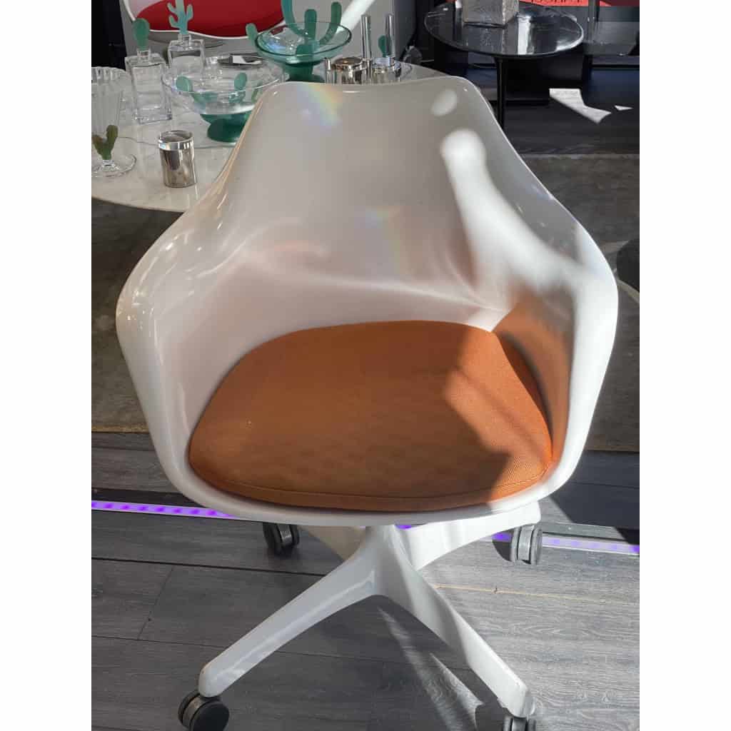 Eero Saarinen pour Knoll : Paire de Fauteuil Exécutive Tulipe 1964