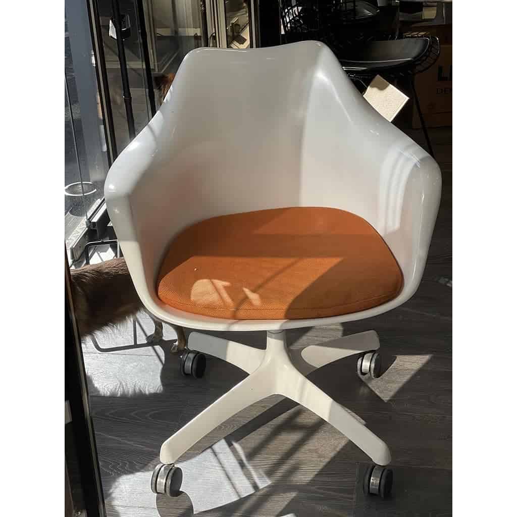 Eero Saarinen pour Knoll : Paire de Fauteuil Exécutive Tulipe 1964