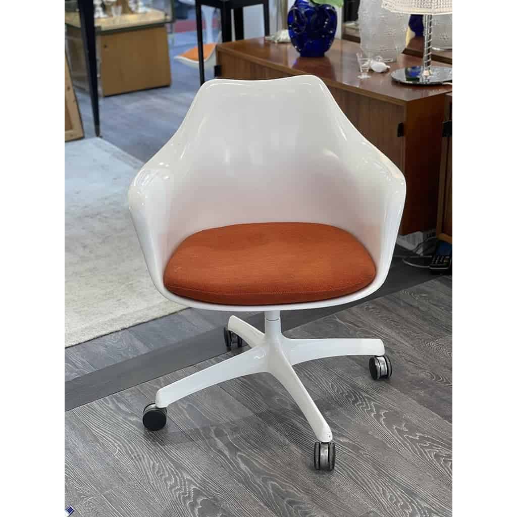 Eero Saarinen pour Knoll : Paire de Fauteuil Exécutive Tulipe 1964