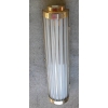 1970′ Série de 8 appliques et + à Tubes de Verre style Genet Michon H 57 cm | Biron 1970′ Série de 8 appliques et + à Tubes de Verre style Genet Michon H 57 cm