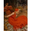 Tableau symboliste signé par Albert Laurens | Biron Tableau symboliste signé par Albert Laurens