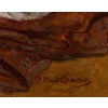 Tableau symboliste signé par Albert Laurens | Biron Tableau symboliste signé par Albert Laurens