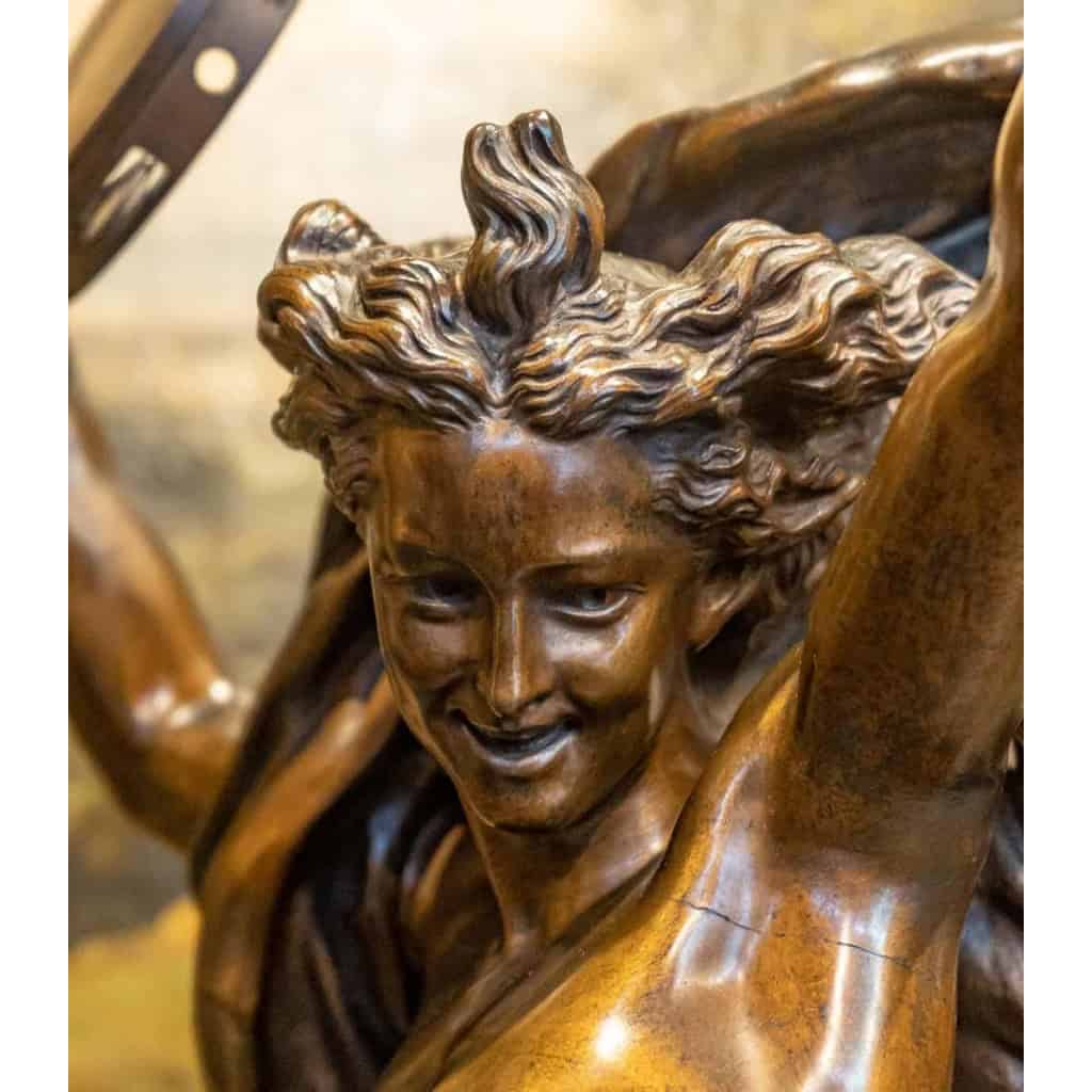 Le Génie De La Danse. Bronze Signé Carpeaux. | Biron Le Génie De La Danse. Bronze Signé Carpeaux.