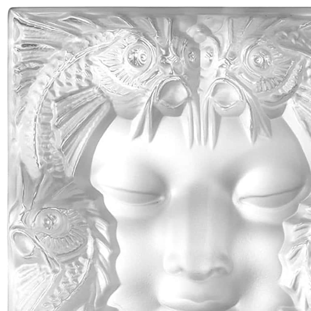 Lalique France : «Masque de femme» Motif décoratif | Biron Lalique France : «Masque de femme» Motif décoratif