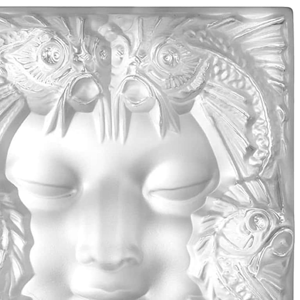 Lalique France : «Masque de femme» Motif décoratif | Biron Lalique France : «Masque de femme» Motif décoratif