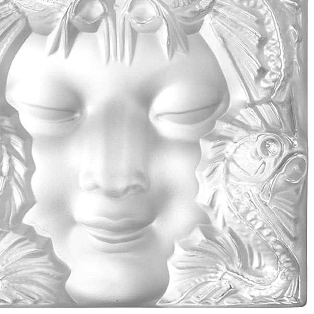 Lalique France : «Masque de femme» Motif décoratif | Biron Lalique France : «Masque de femme» Motif décoratif