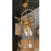 1970′ Lustre Venini 65 Cristaux Murano Triple Évolution | Biron 1970′ Lustre Venini 65 Cristaux Murano Triple Évolution