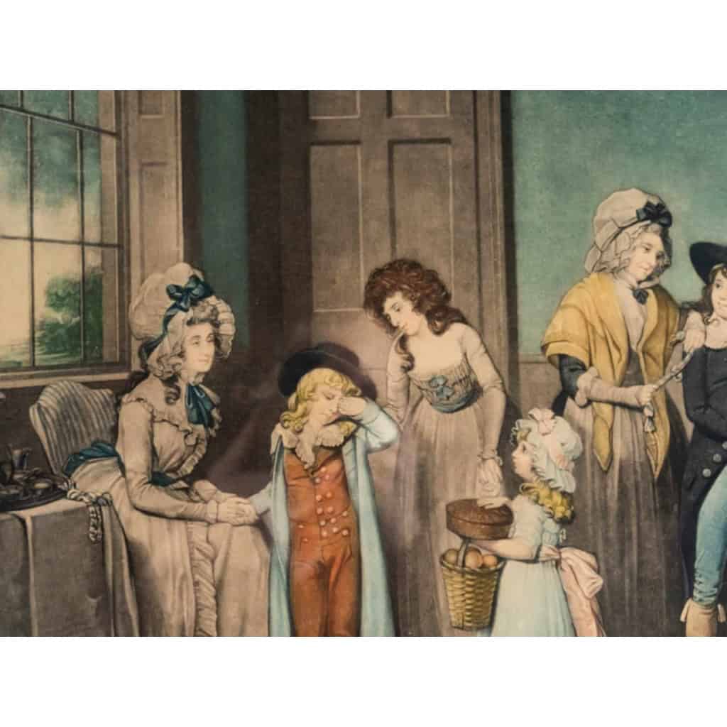 Paire de gravures anglaises Gravées par Iohn Jones d'après WR Bigg