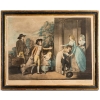 Paire de gravures anglaises Gravées par Iohn Jones d'après WR Bigg