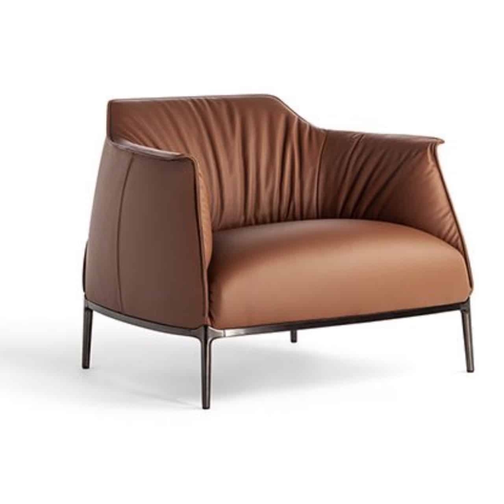 JM Massaud 2009 pour Poltrona Frau, FAUTEUIL » ARCHIBALD « | Biron |||||