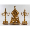 Une garniture de style renaissance en bronze doré fin XIXème siècle | Biron ||||||||||||||||
